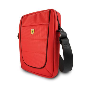 Ferrari Scuderia Tablet Bag Carbon Fiber Effect - Red